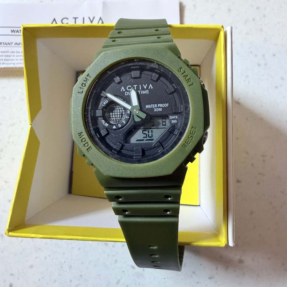 Activa Waterproof Digital Sport Chronograph Watch